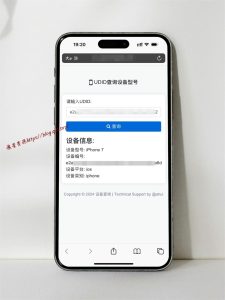 苹果UDID查询设备型号网站html源码-旗星博客网