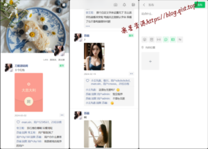 Lan仿朋友圈系统开源源码-旗星博客网